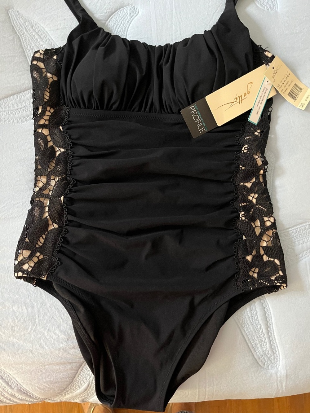 Profile by Gottex Black Swimsuit
